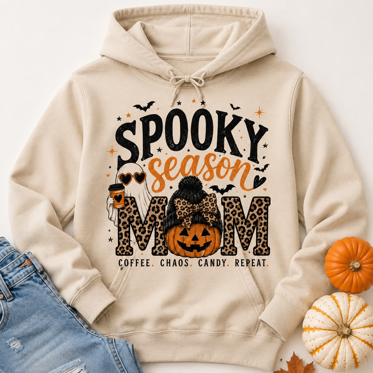 Spooky Season Mom Graphic Apparel
