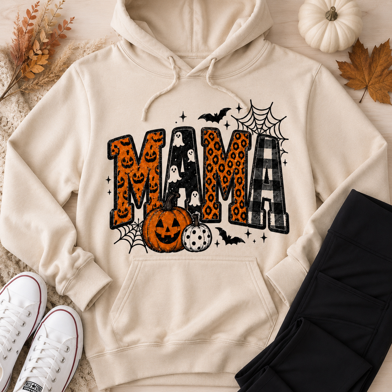Mama Halloween Graphic Apparel