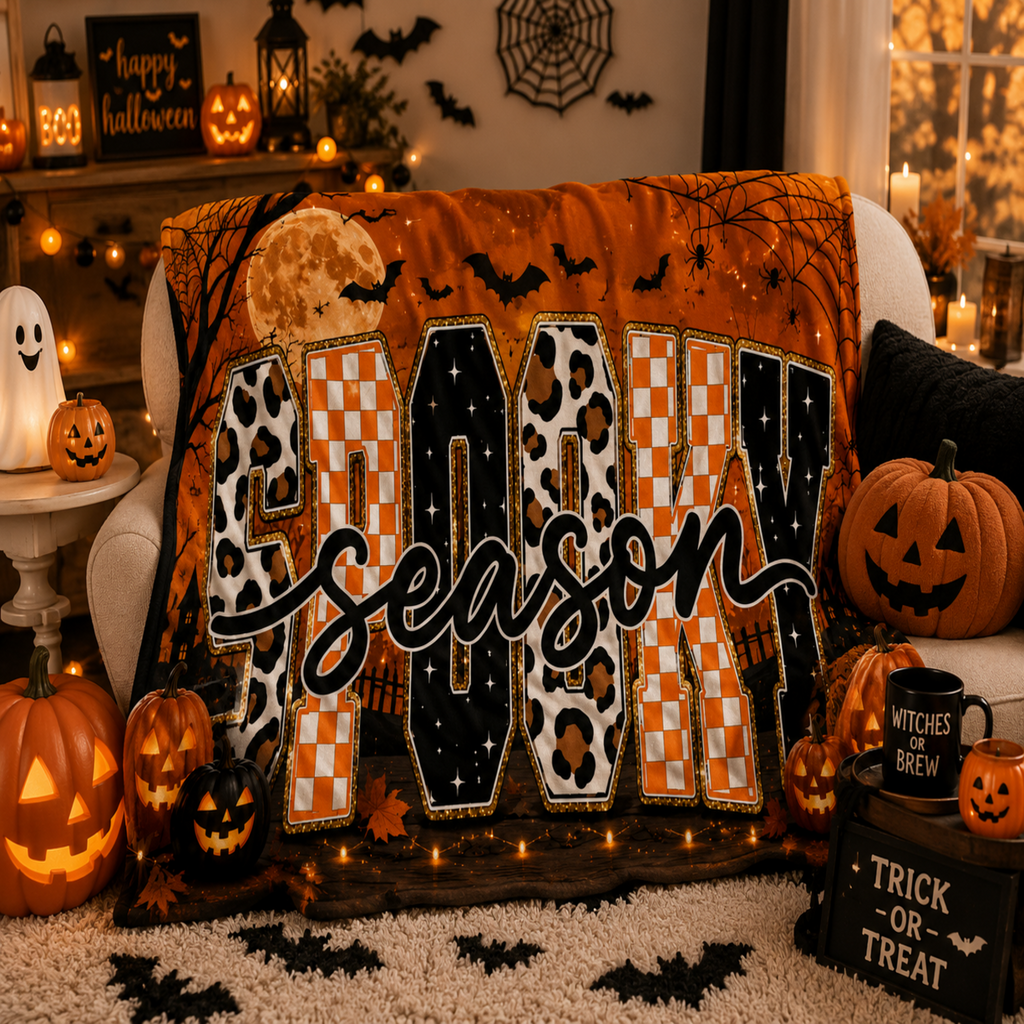 Spooky Season - Halloween Blankets